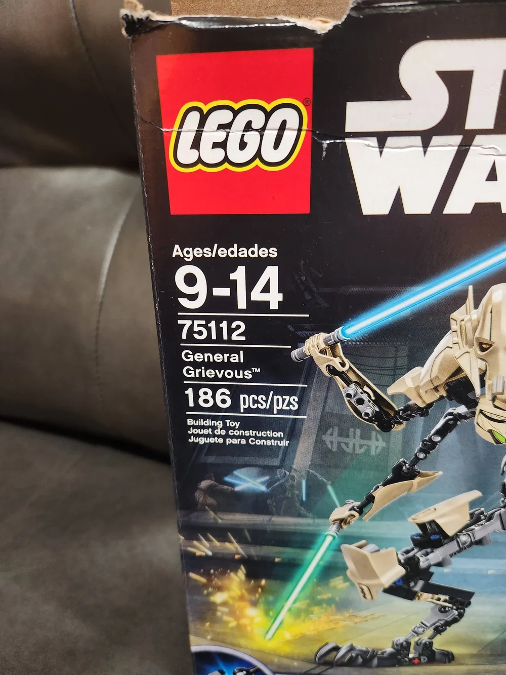 LEGO Star Wars General Grievous (75112) Boxed Set - Tan & Black Complete